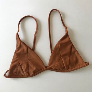 Stone Fox Swim - Isla Top - Camel - M